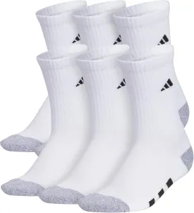 adidas Unisex Youth Athletic Cushioned 6-Pack, Crew Socks Kids for Sports, Durable & Breathable