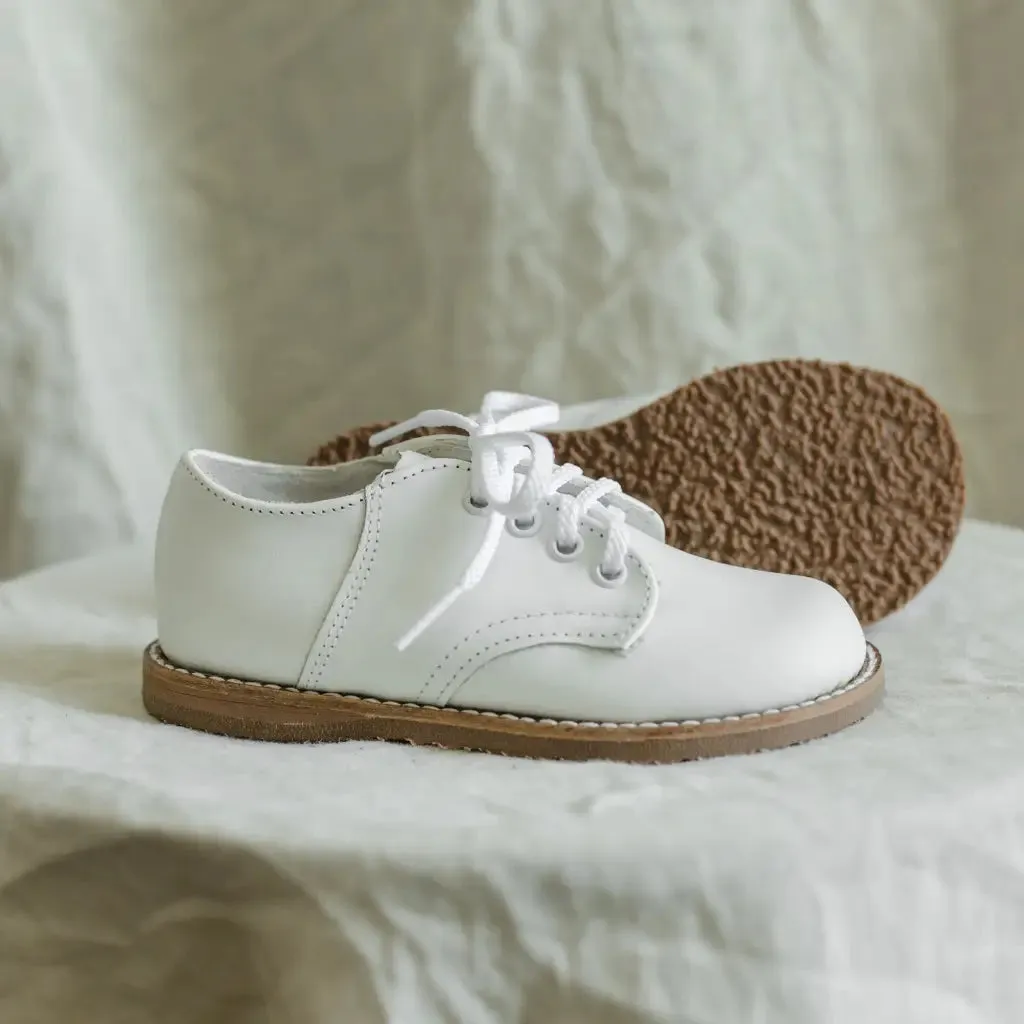 Albert Saddle - White/White