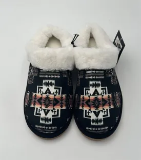 Aztec Design Black Fur (Faux Sherpa lined)