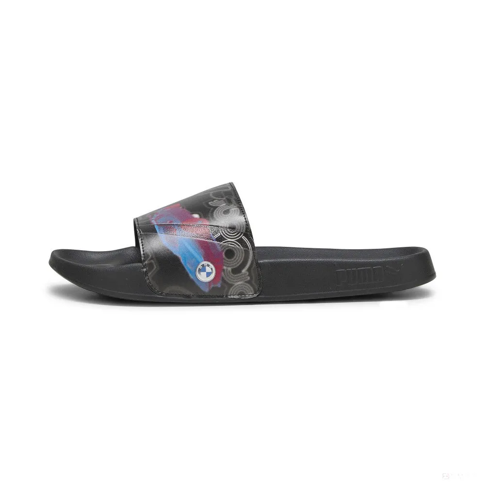 BMW MMS slippers, Puma, Ledcar 2.0 graphic, black