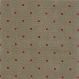 Brown with Red Spot Lining