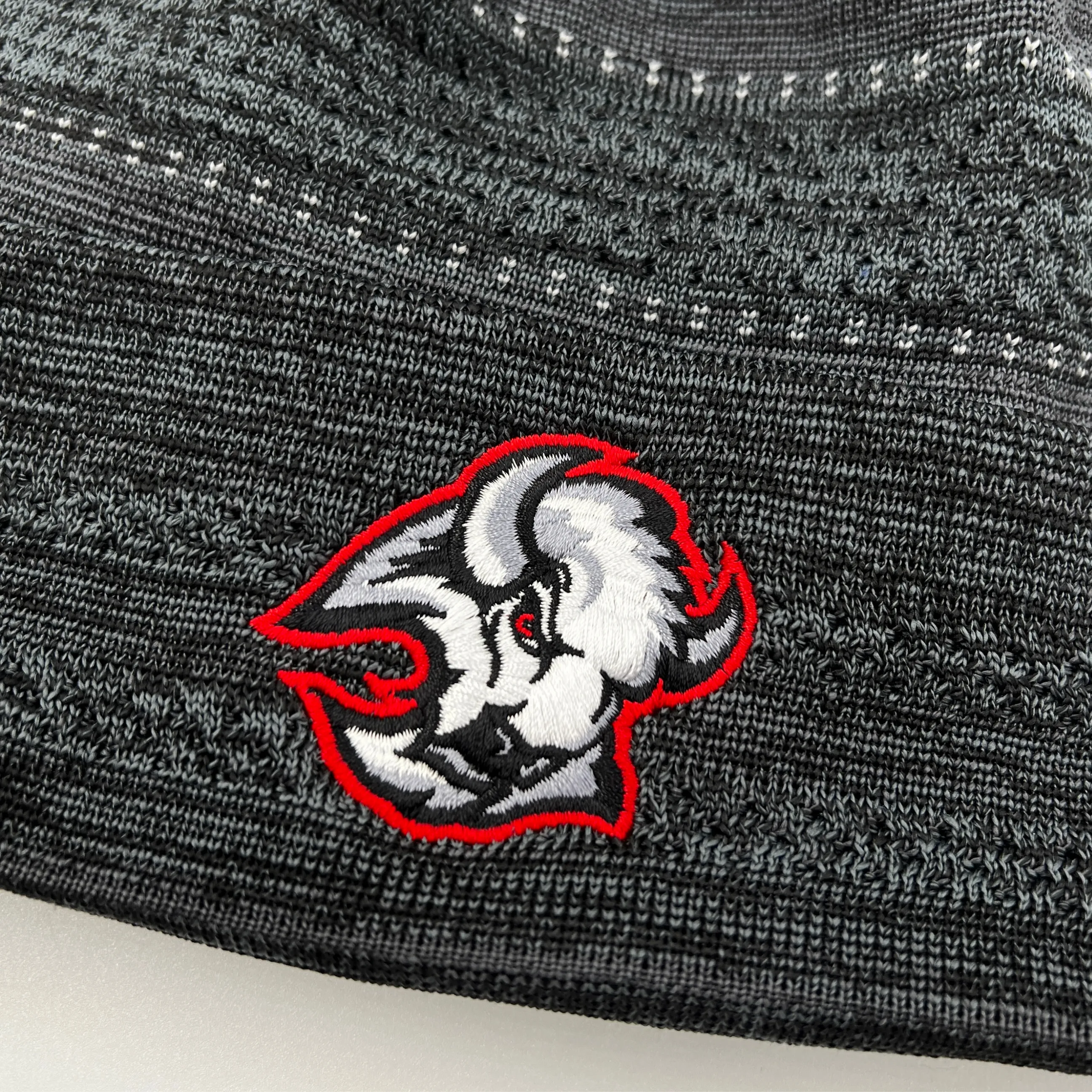 Buffalo Sabres Black Mesh Embroidered Goat Head Winter Beanie