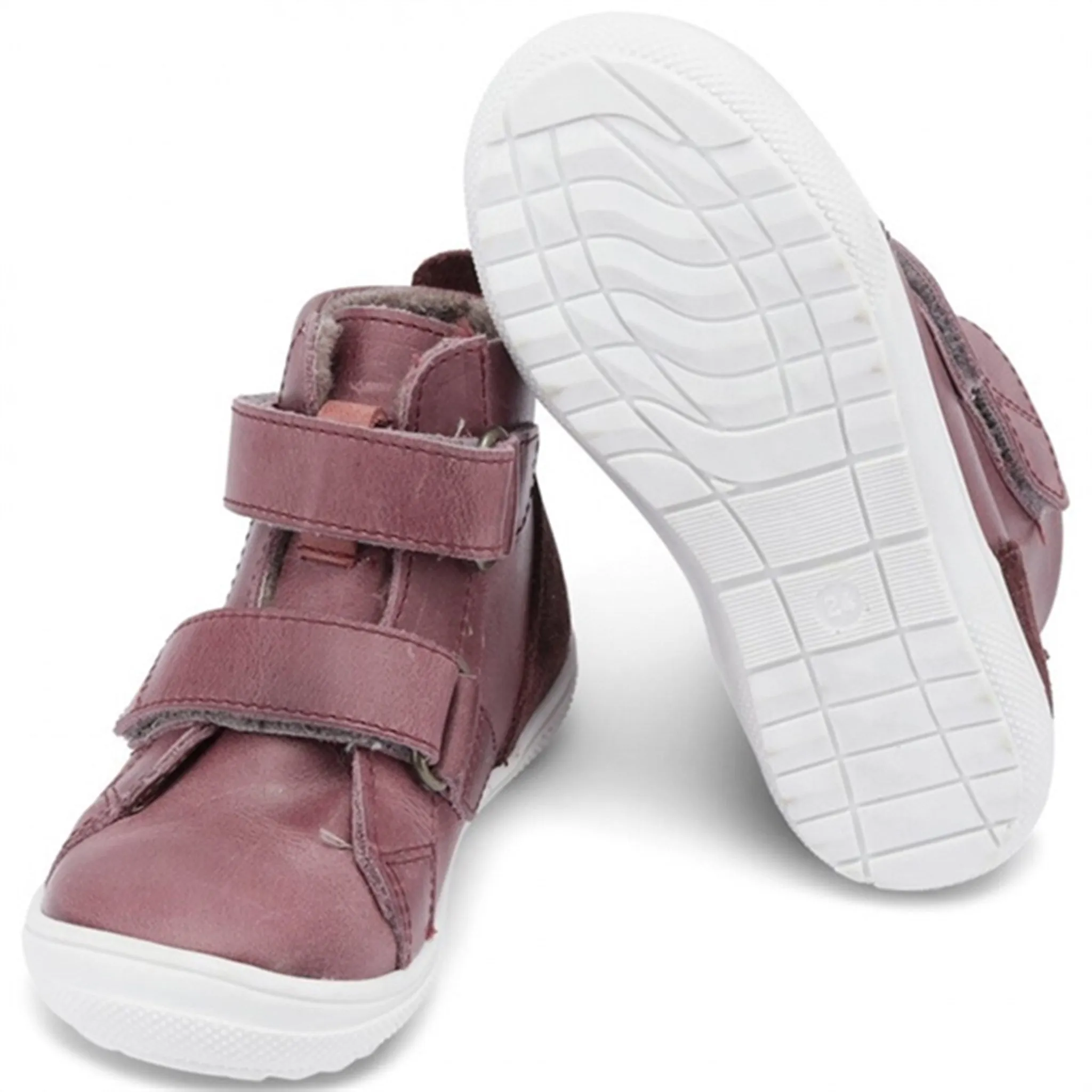 Storm Strap Tex Shoe in Dark Rose by Bundgaard for Women.