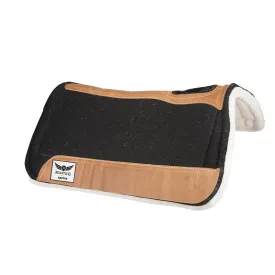 Cactus Saddlery Relentless 1" Extreme Gel Black Saddle Pad- 30"X31"