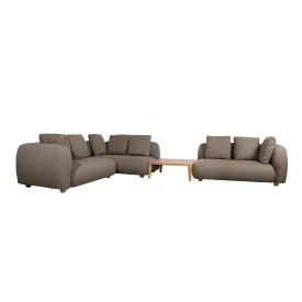Capture Outdoor Corner Sofa with Table & Chaise Lounge