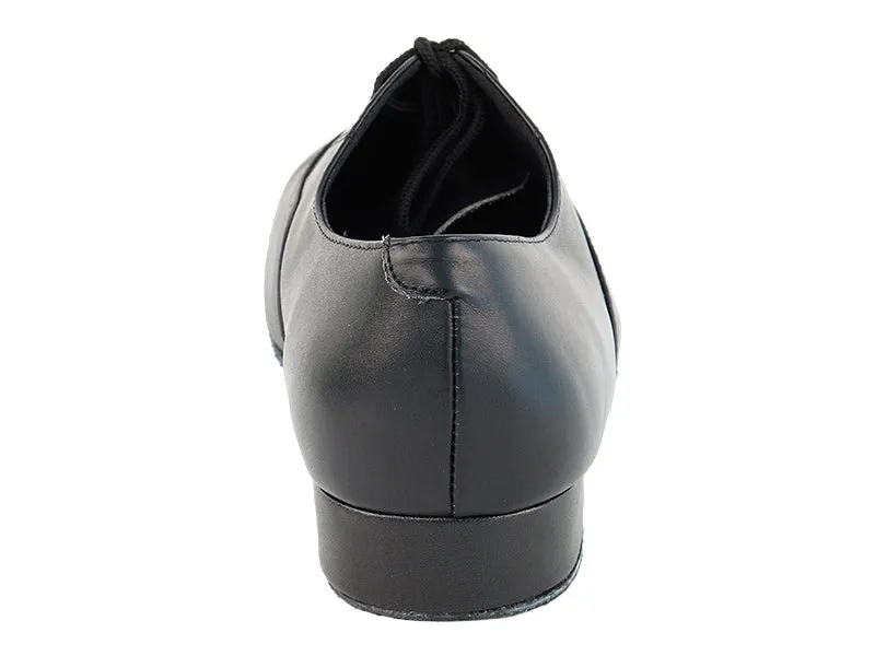 Classic Series Black Leather Ballroom Shoe- Wide Width