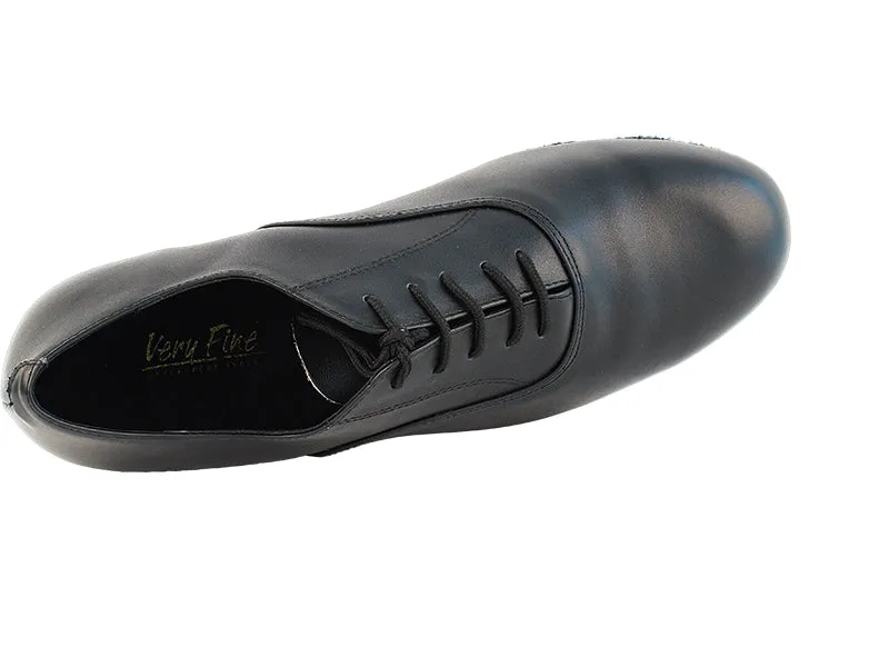 Classic Series Black Leather Ballroom Shoe- Wide Width