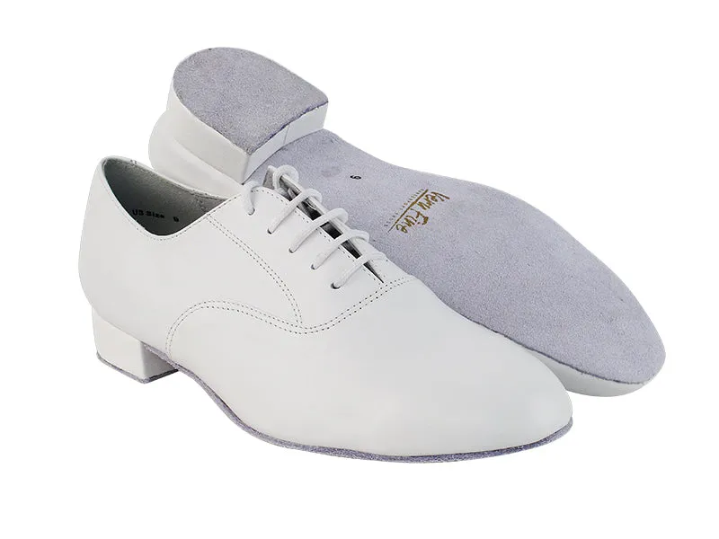 Classic Series White Leather Ballroom Shoe
