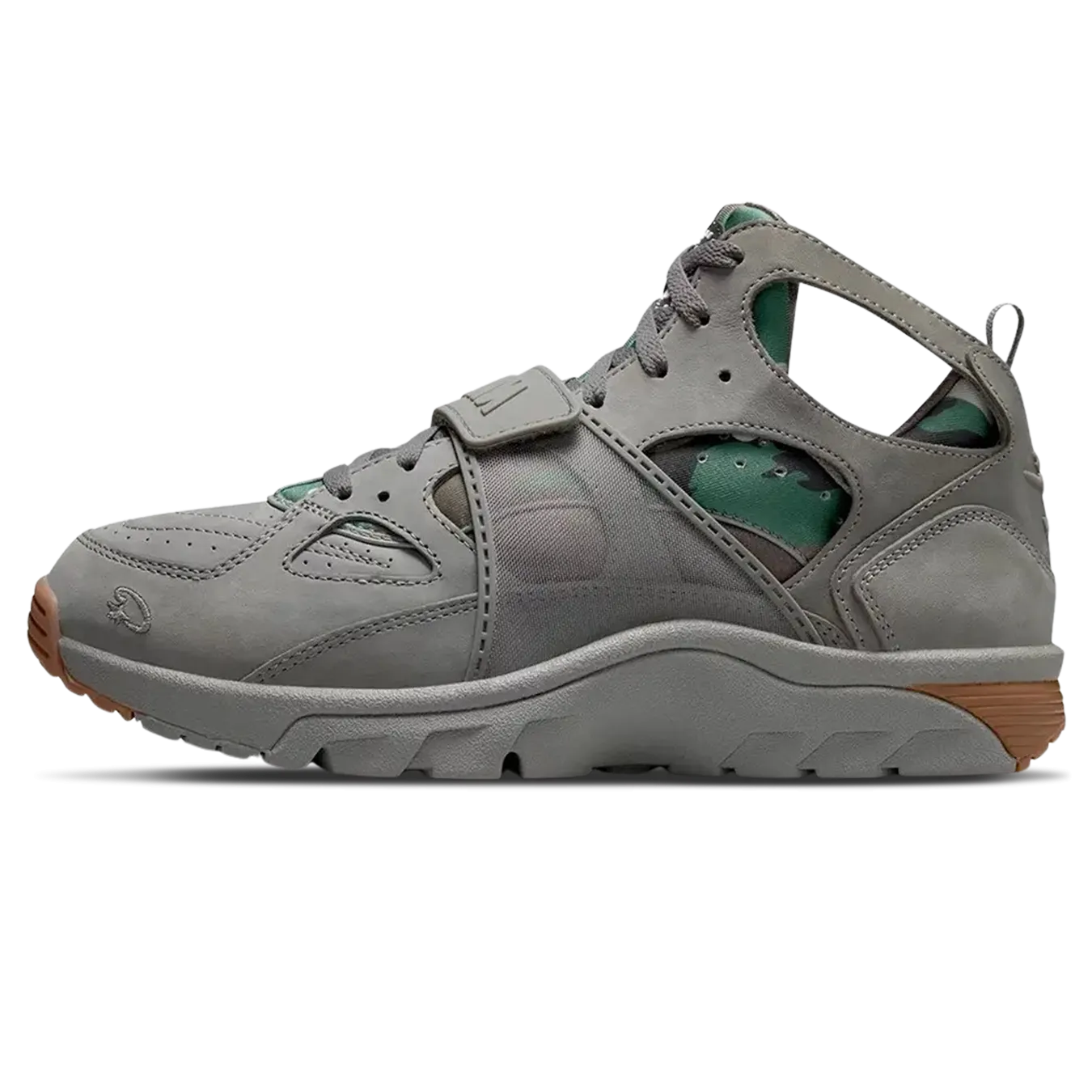 Corteiz x Nike Air Trainer Huarache 'Flat Pewter'