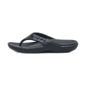 Crocs Baya Slippers Rubber Black Colour For Men