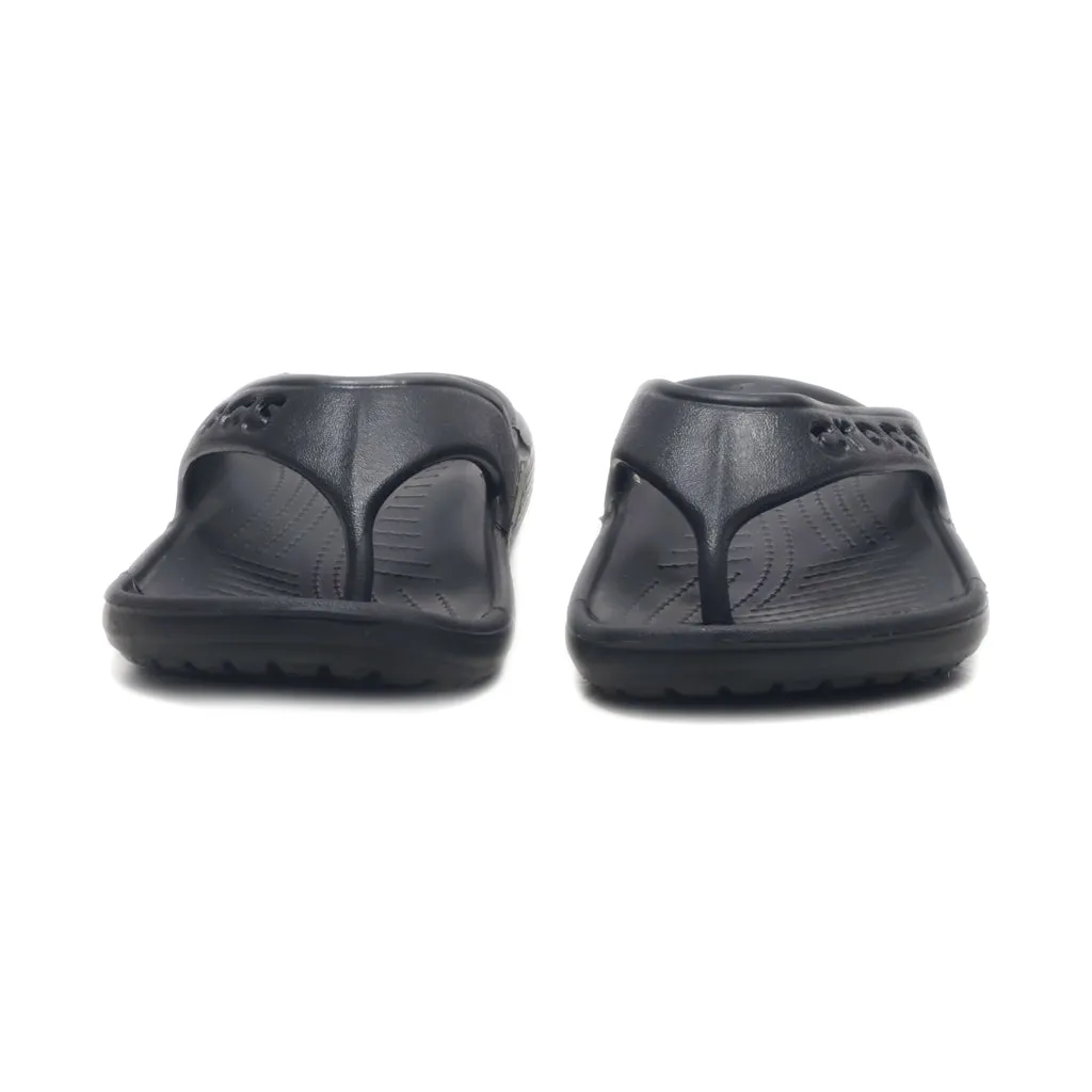 Crocs Baya Slippers Rubber Black Colour For Men