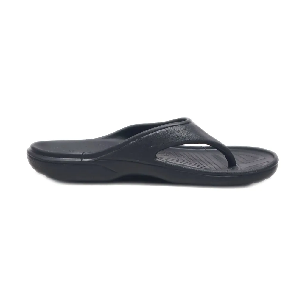 Crocs Baya Slippers Rubber Black Colour For Men