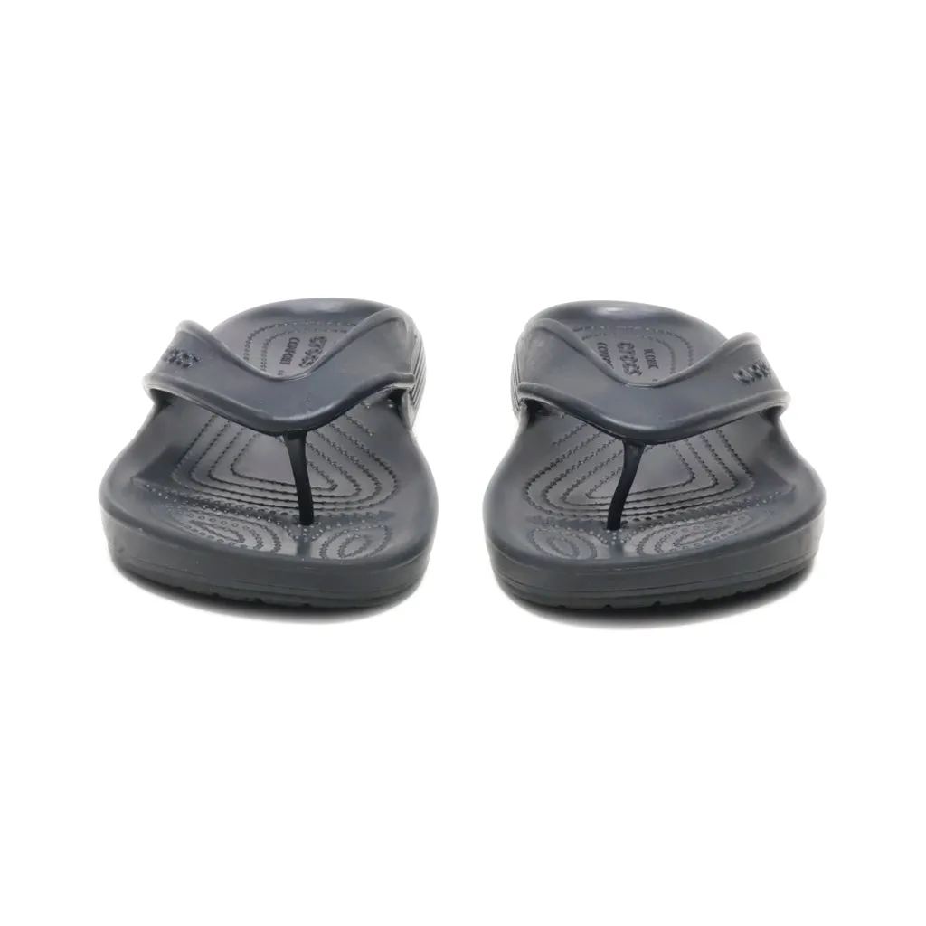 Crocs Classic Ii Flip Slippers Eva Black Colour For Women