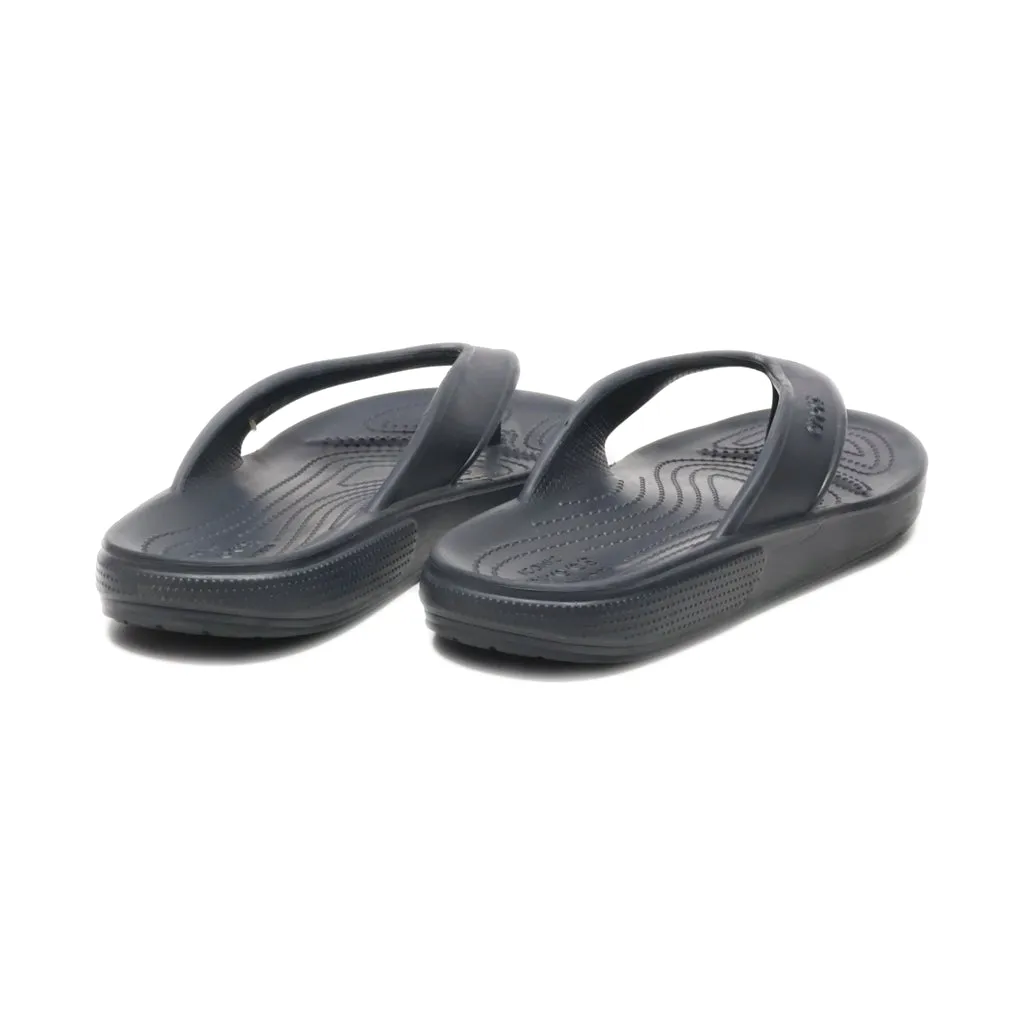 Crocs Classic Ii Flip Slippers Eva Black Colour For Women
