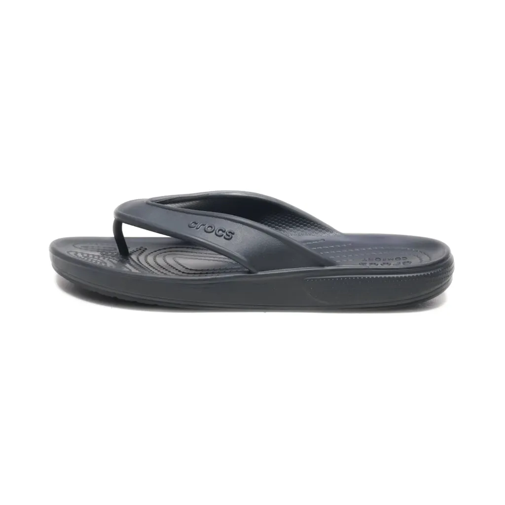Crocs Classic Ii Flip Slippers Eva Black Colour For Women