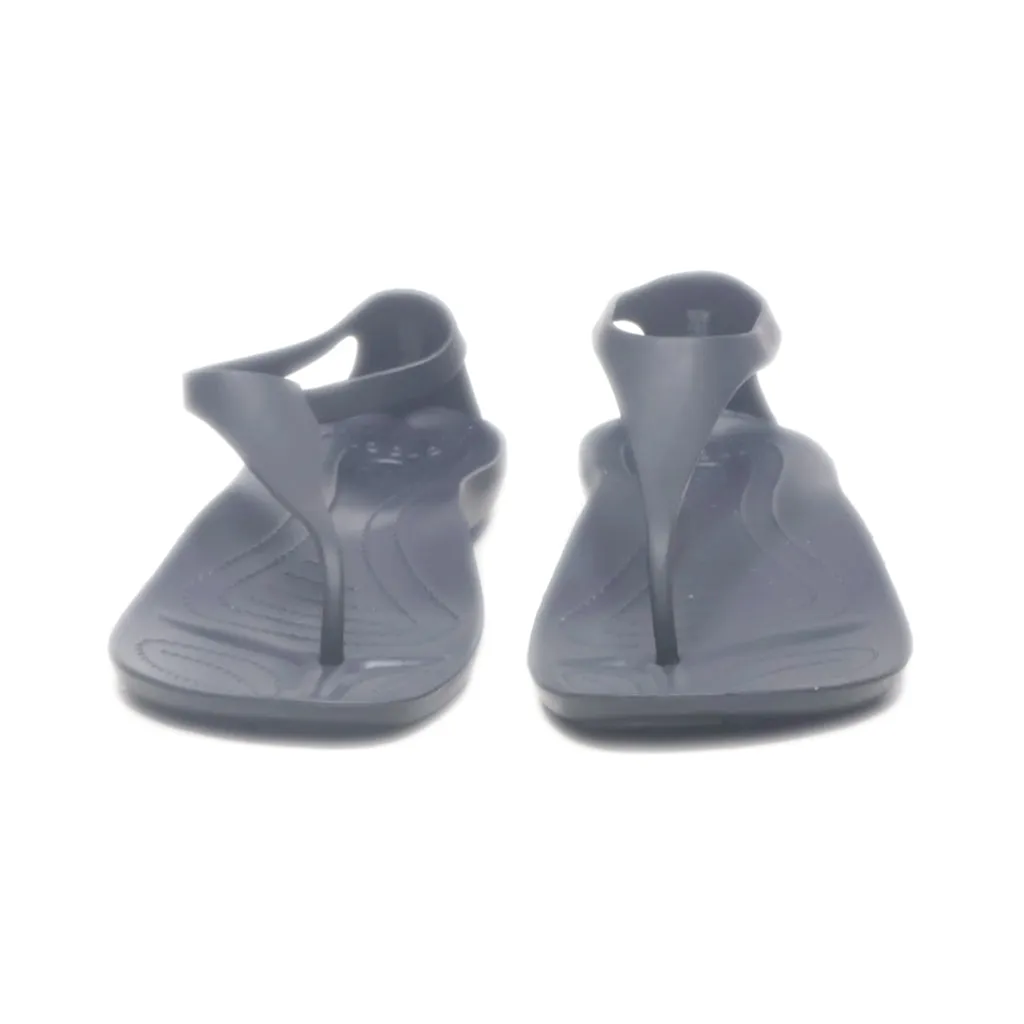 Crocs Meleen Twist Graphic Slippers Rubber Black Colour For Women