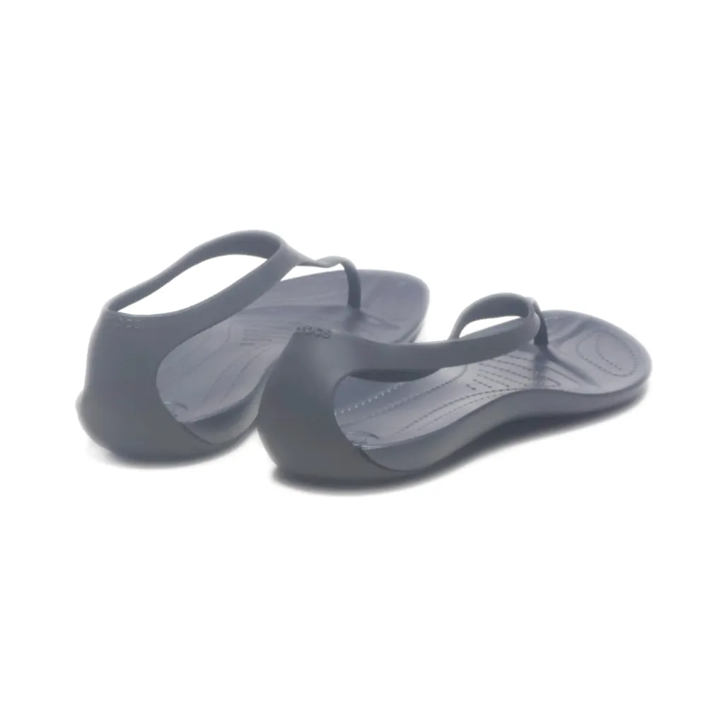 Crocs Meleen Twist Graphic Slippers Rubber Black Colour For Women