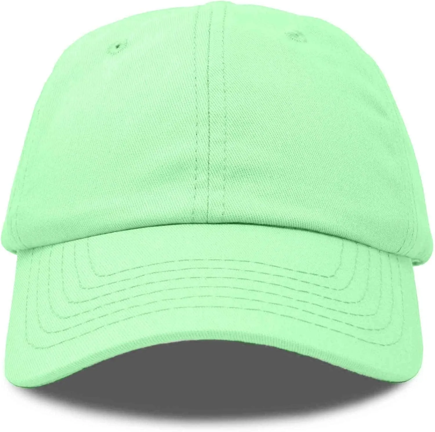 DALIX Womens Cap Adjustable Hat 100% Cotton Black White Gold Lavender Blue Pink Lime Green Hot Pink