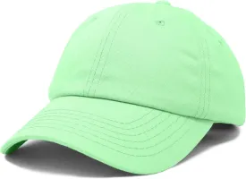 DALIX Womens Cap Adjustable Hat 100% Cotton Black White Gold Lavender Blue Pink Lime Green Hot Pink