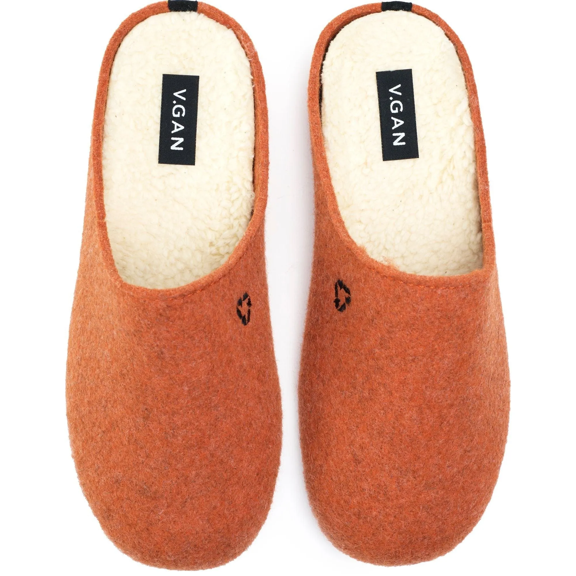 Date Women's Vegan Mule Slippers | Orange