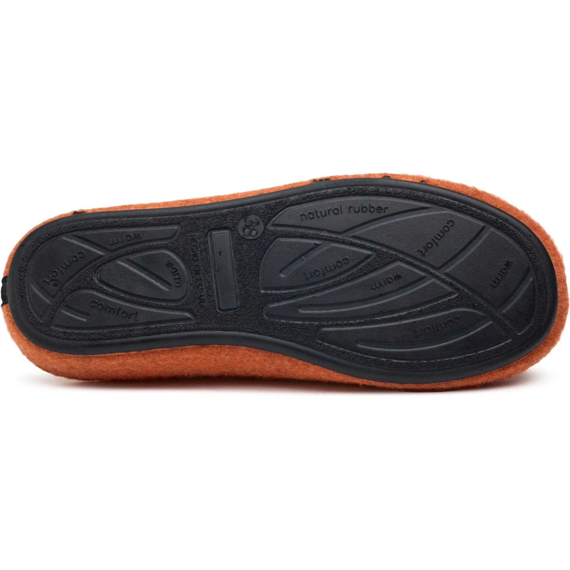 Date Women's Vegan Mule Slippers | Orange