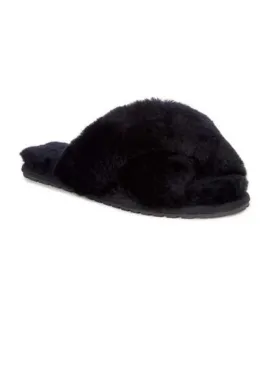 Emu Australia T Mayberry Sheepskin Slippers Black W11573
