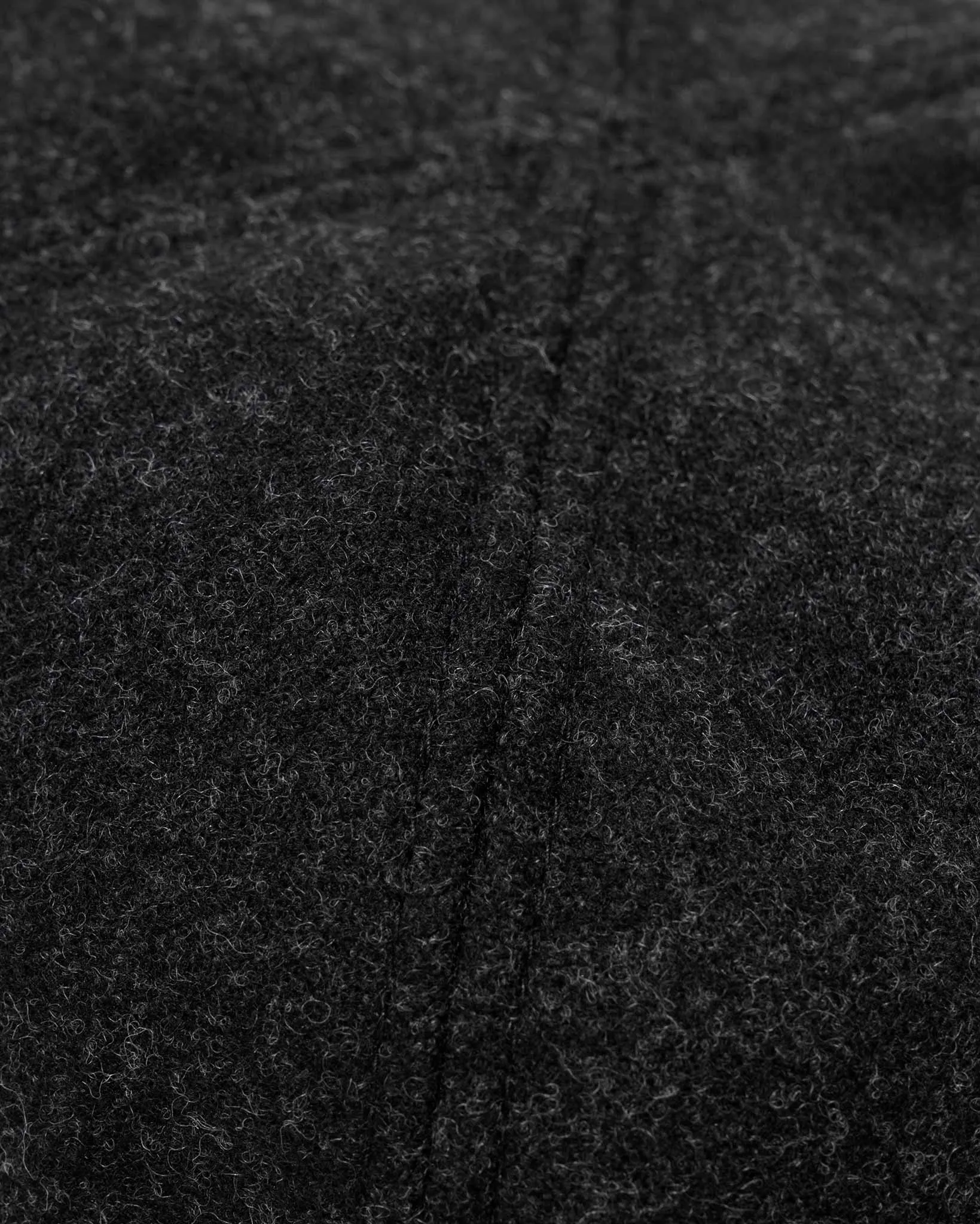 Field Cap - Loro Piana Storm System® Wool Charcoal