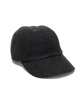 Field Cap - Loro Piana Storm System® Wool Charcoal