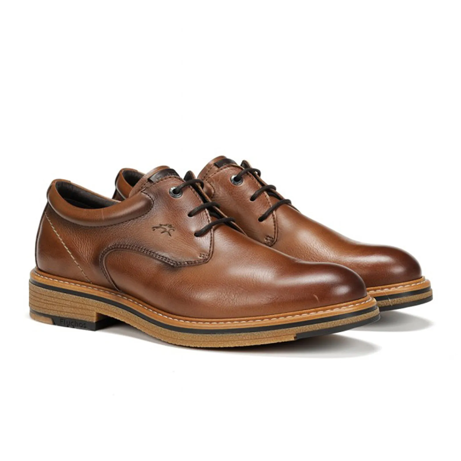 Fluchos Kasper F1819 Oxford (Men) - Camel