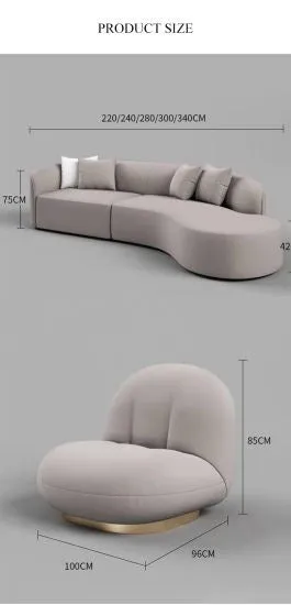 Galaxy Pro Premium Sofa Set in Suede
