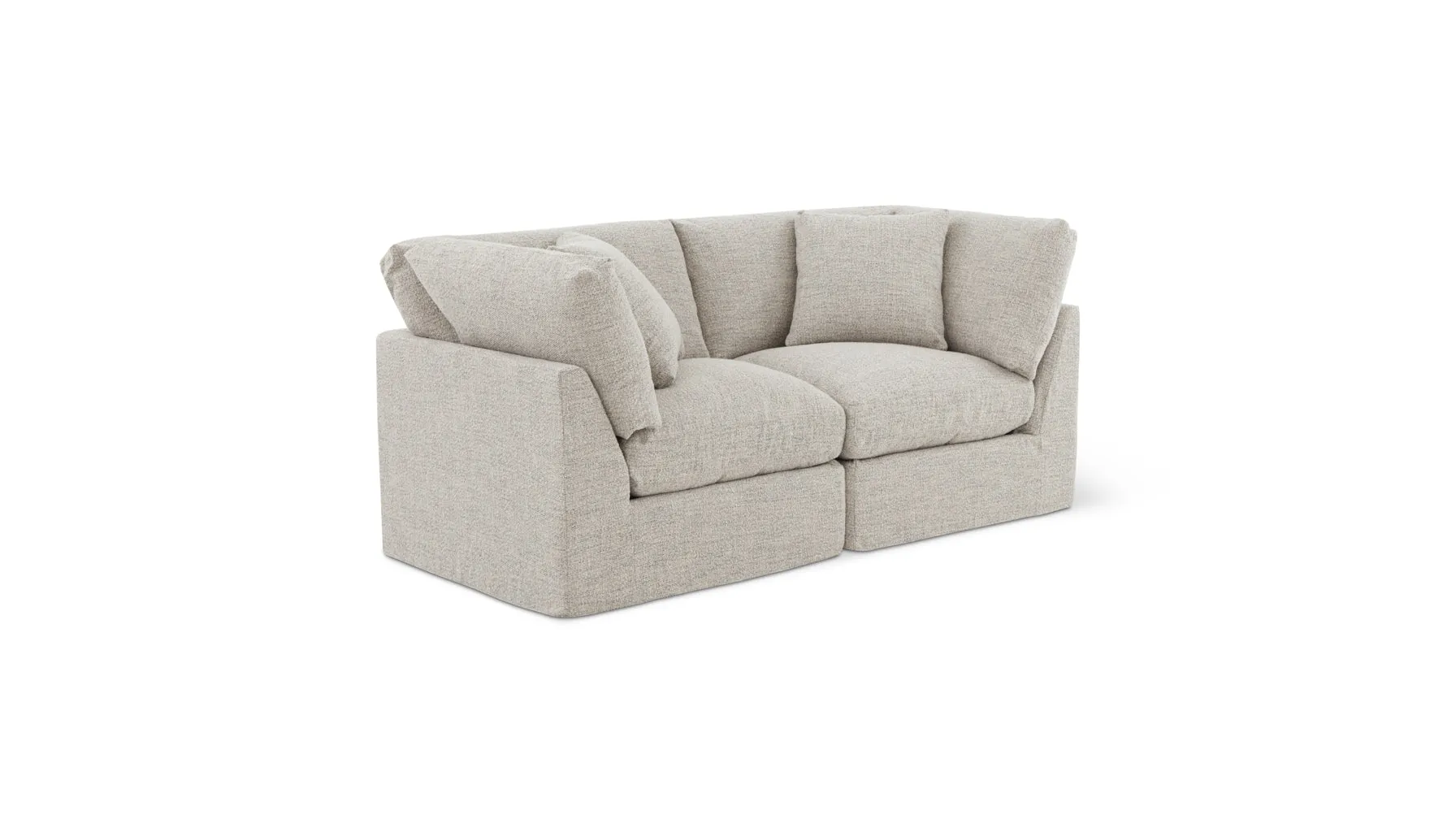 Get Together™ 2-Piece Modular Sofa, Standard, Oatmeal