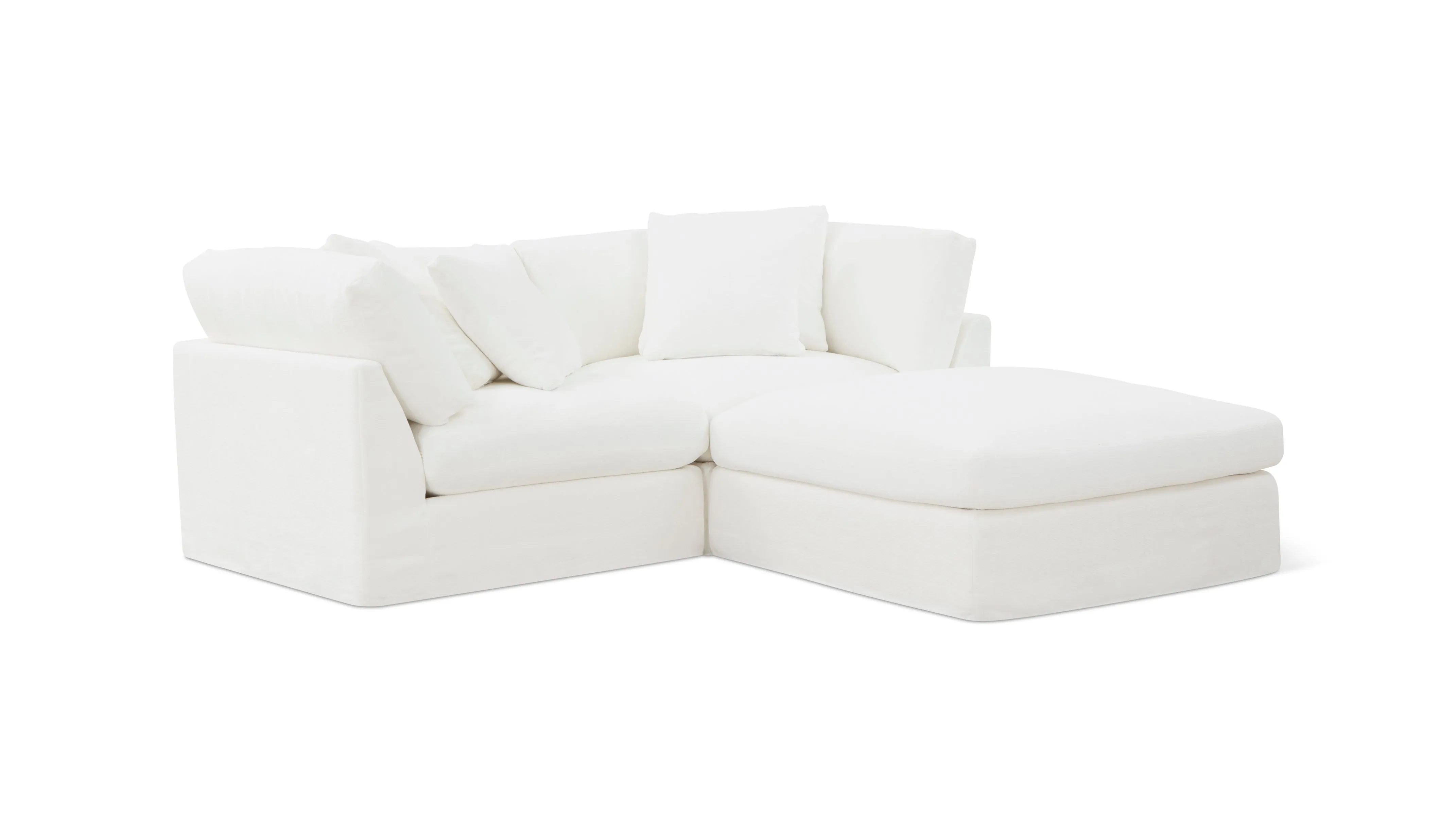 Get Together™ 3-Piece Modular Sectional, Large, Sea Salt