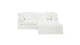 Get Together™ 3-Piece Modular Sectional, Large, Sea Salt