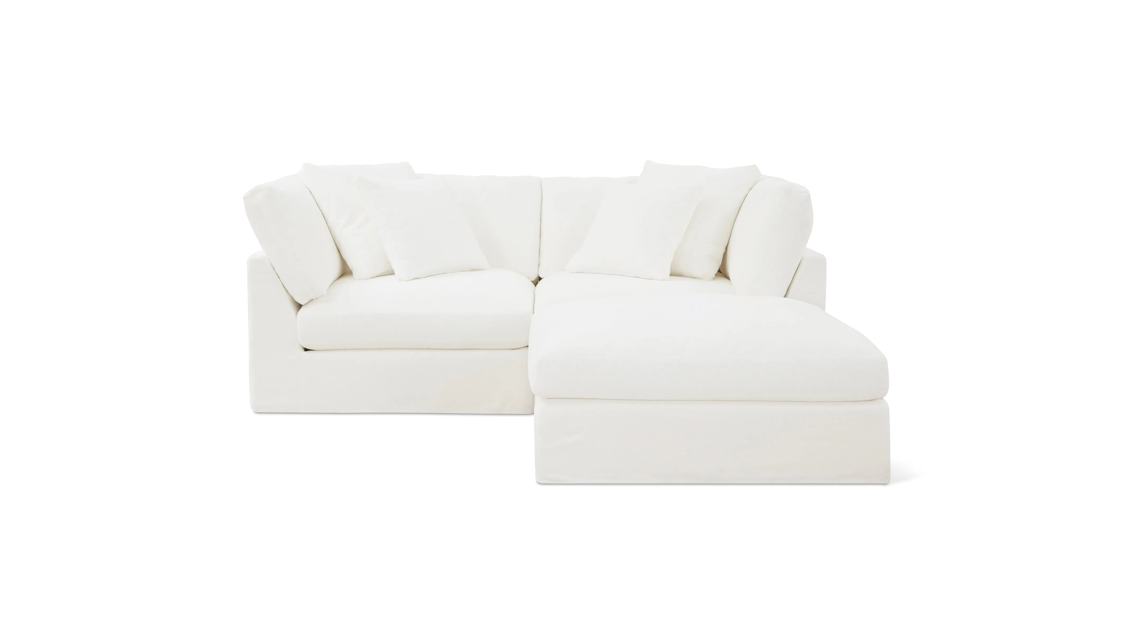 Get Together™ 3-Piece Modular Sectional, Large, Sea Salt