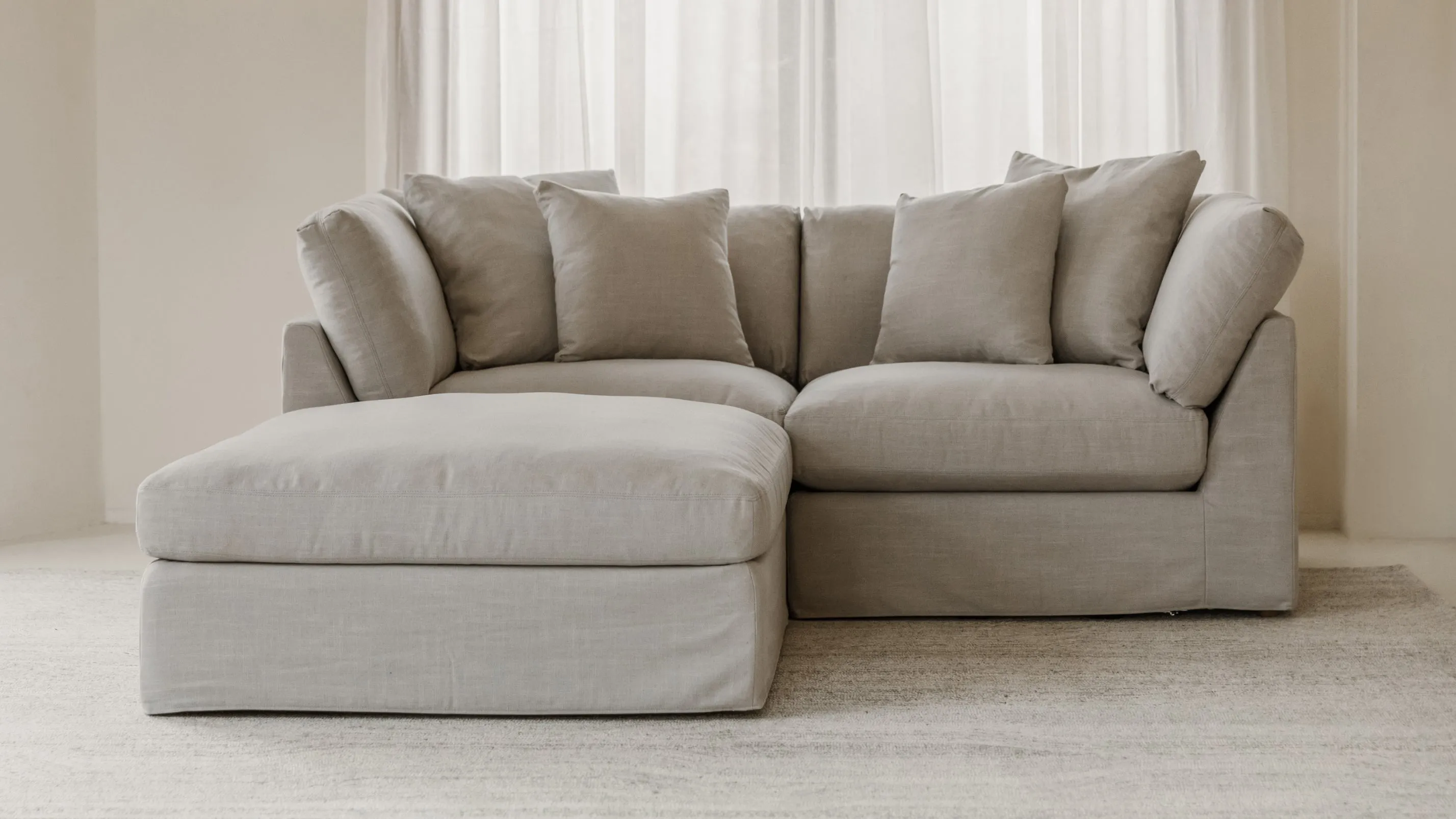 Get Together™ 3-Piece Modular Sectional, Large, Sea Salt