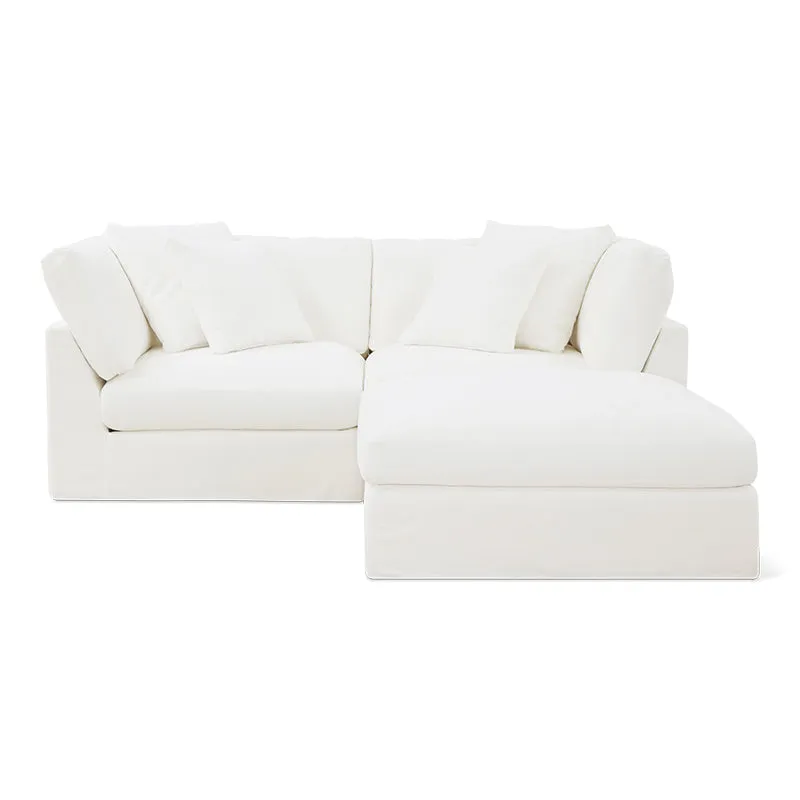 Get Together™ 3-Piece Modular Sectional, Large, Sea Salt