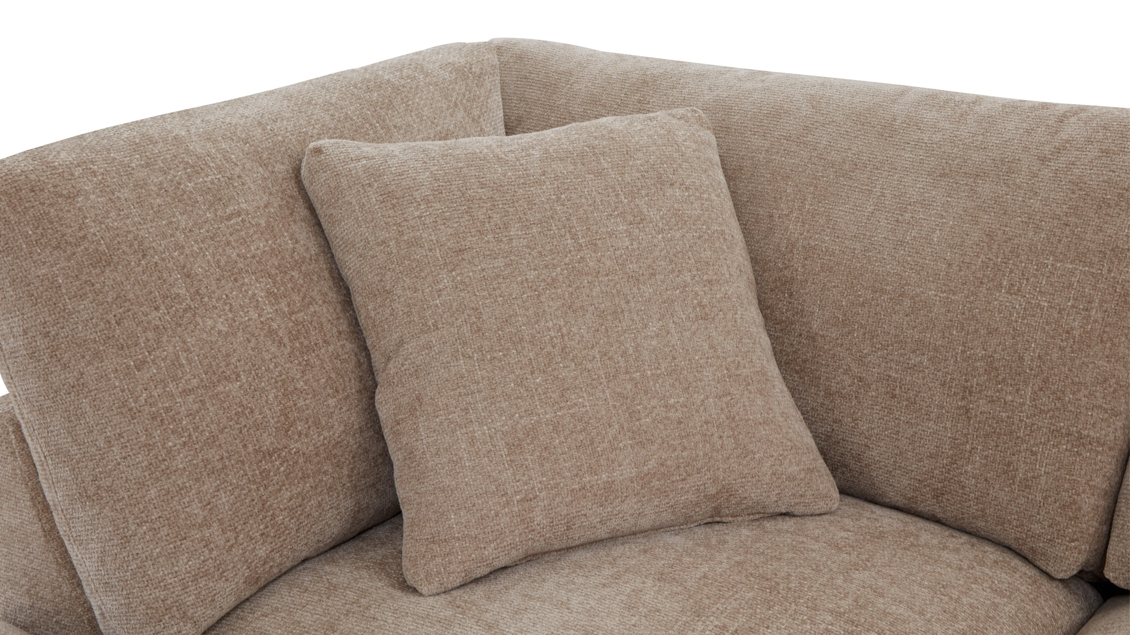Get Together™ 5-Piece Modular Sectional Closed, Standard, Champagne