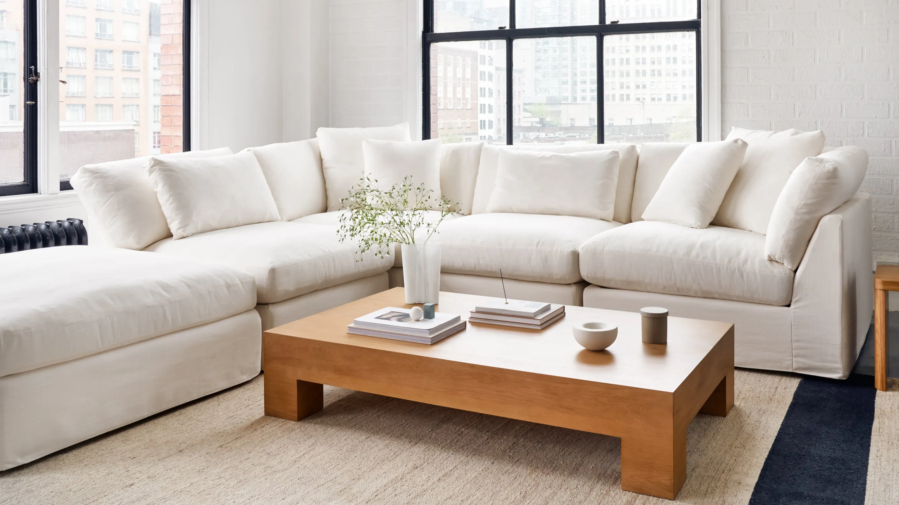 Get Together™ 5-Piece Modular Sectional Closed, Standard, Champagne