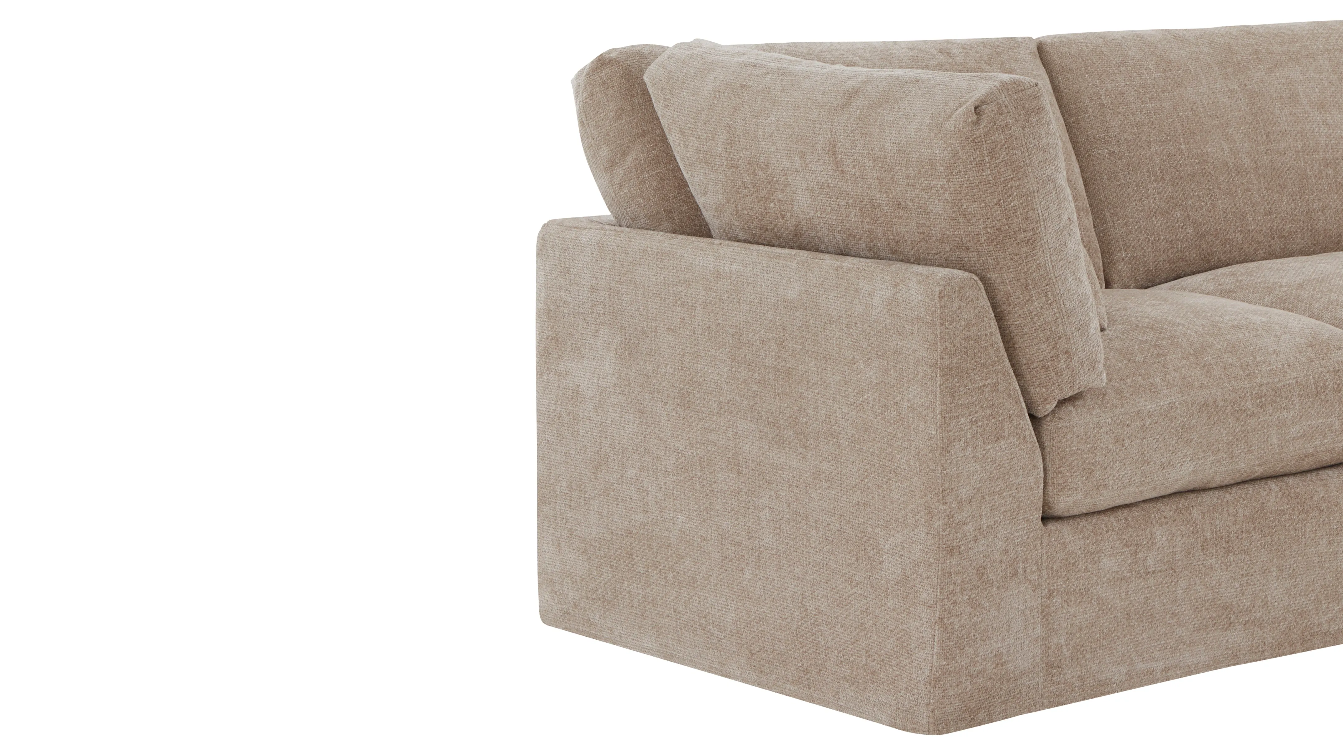 Get Together™ 5-Piece Modular Sectional Closed, Standard, Champagne