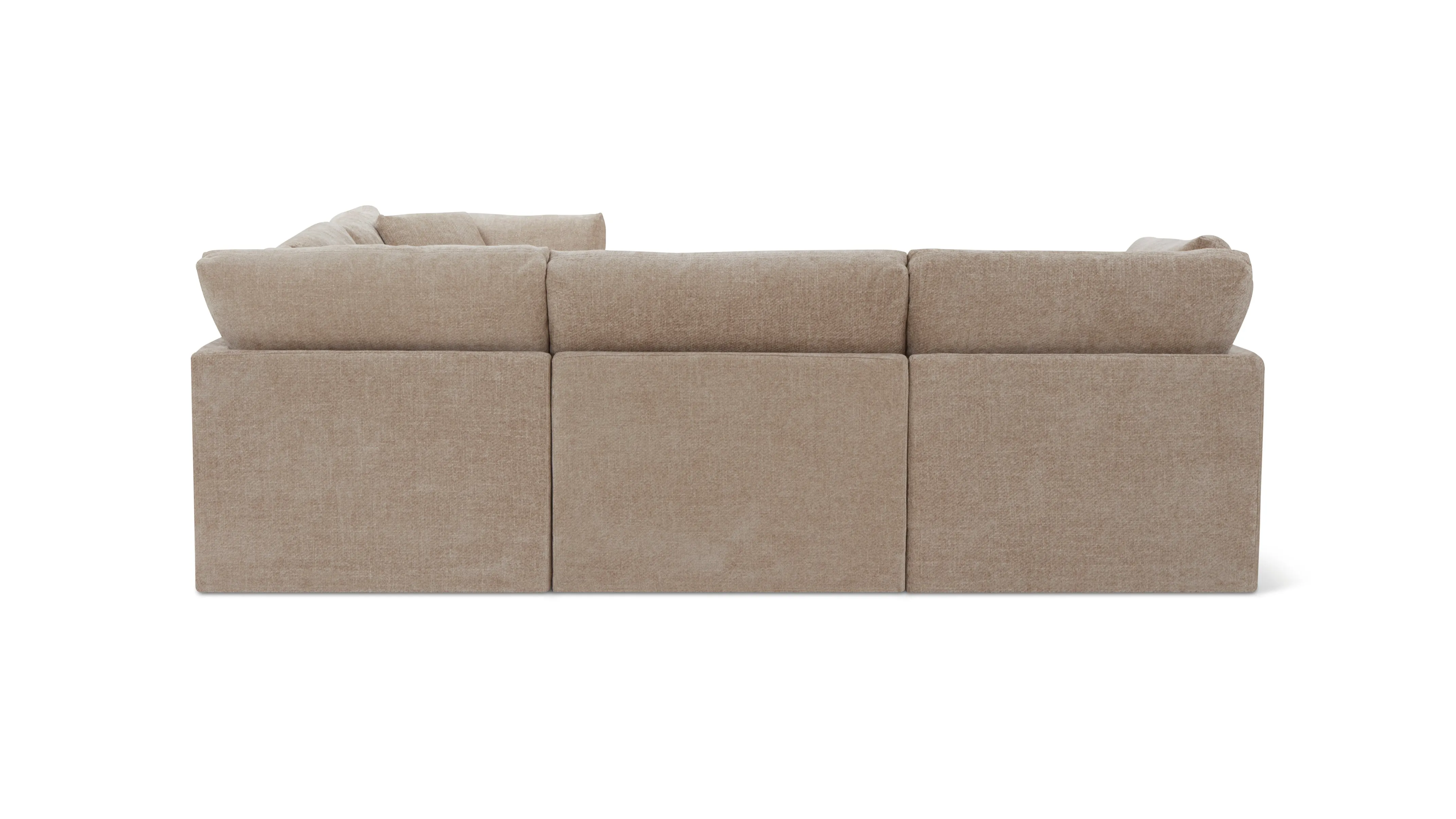 Get Together™ 5-Piece Modular Sectional Closed, Standard, Champagne