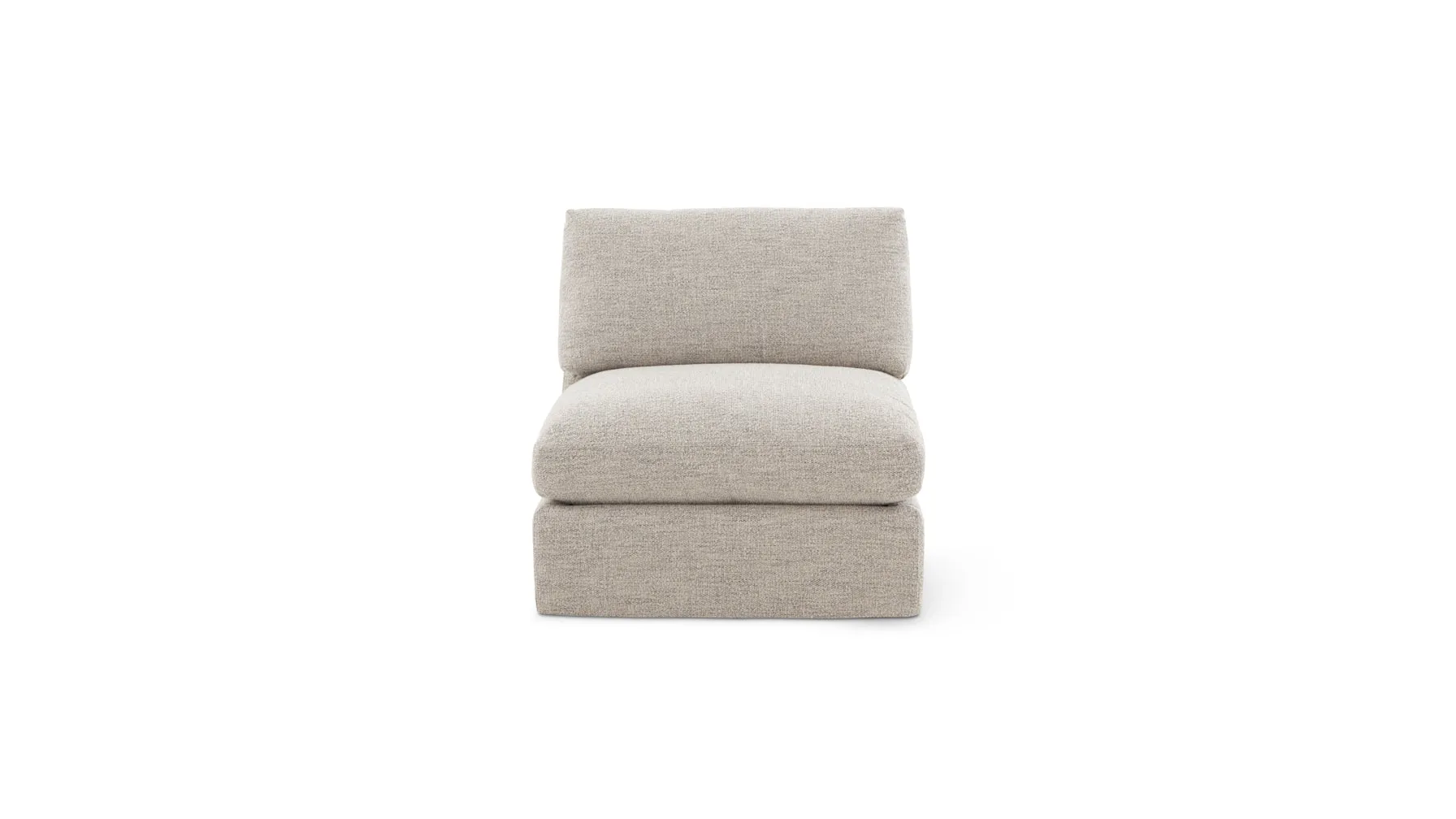 Get Together™ Armless Chair, Standard, Oatmeal