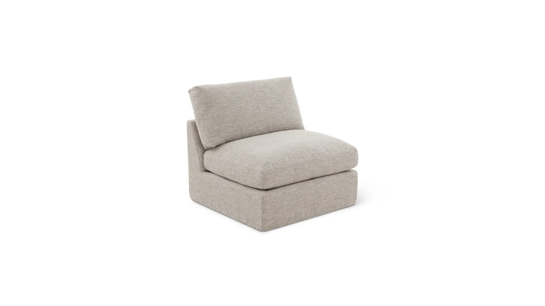 Get Together™ Armless Chair, Standard, Oatmeal