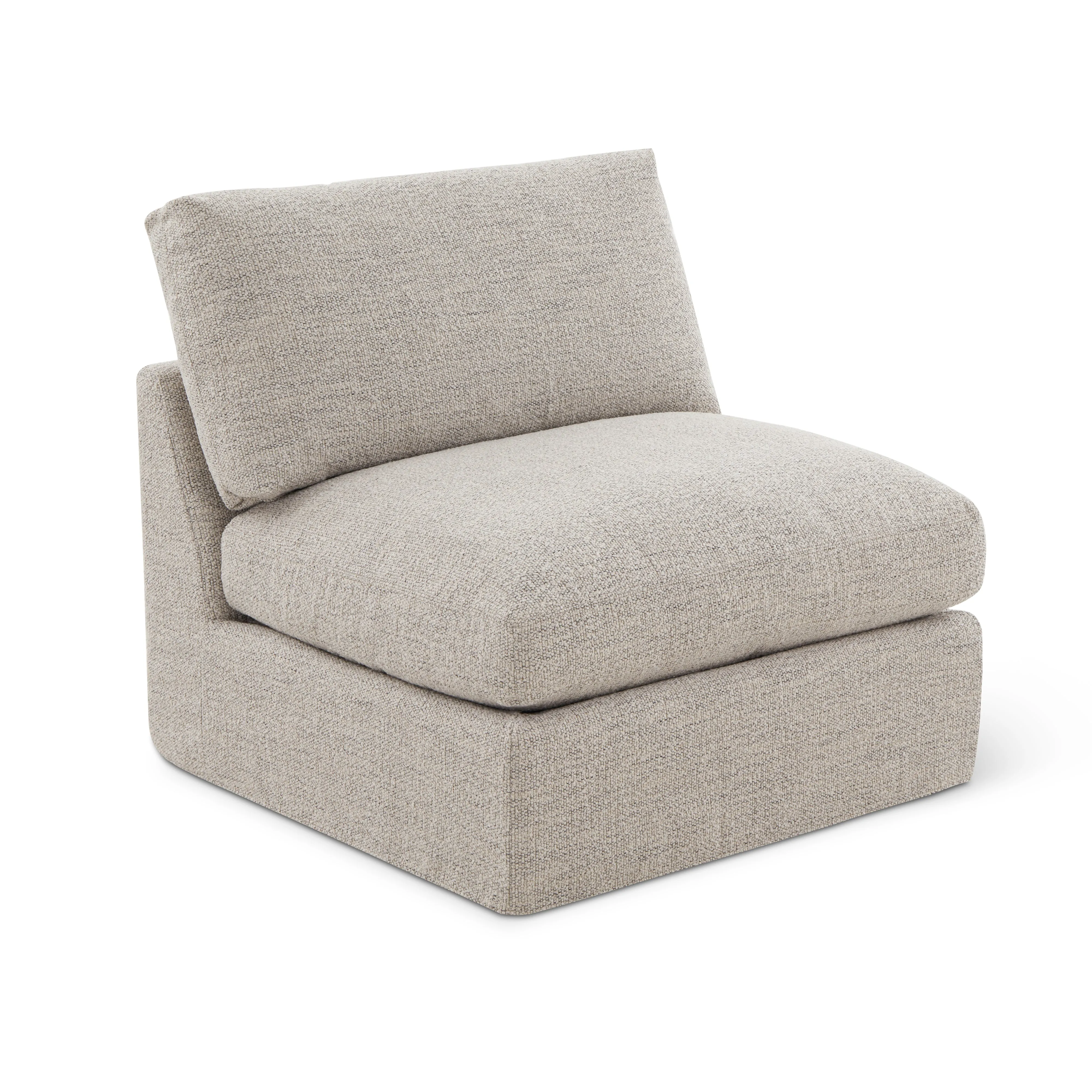 Get Together™ Armless Chair, Standard, Oatmeal
