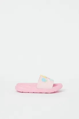 Girls Pink Princess Slide
