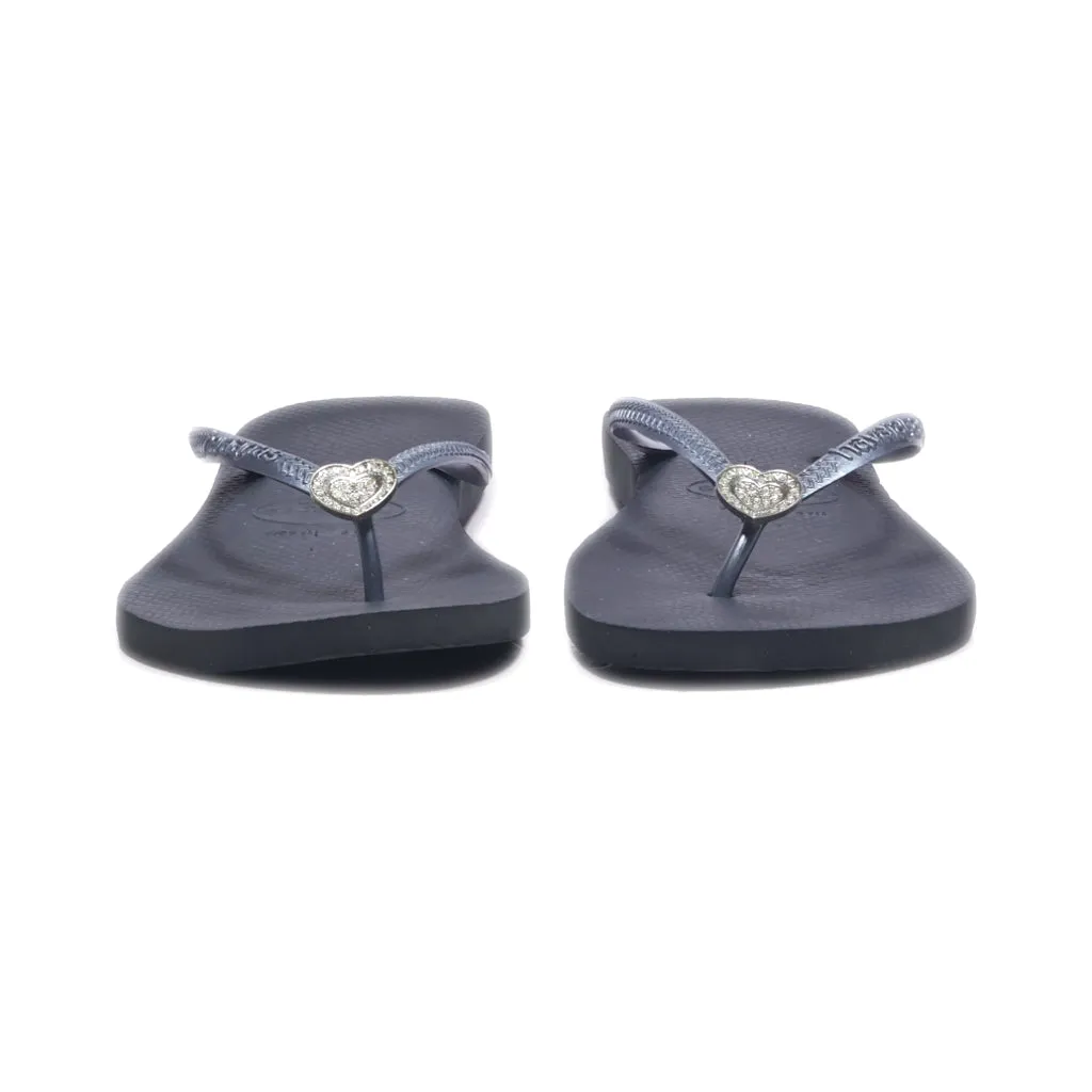 Havaianas Slim Slippers Eva Black Colour For Women