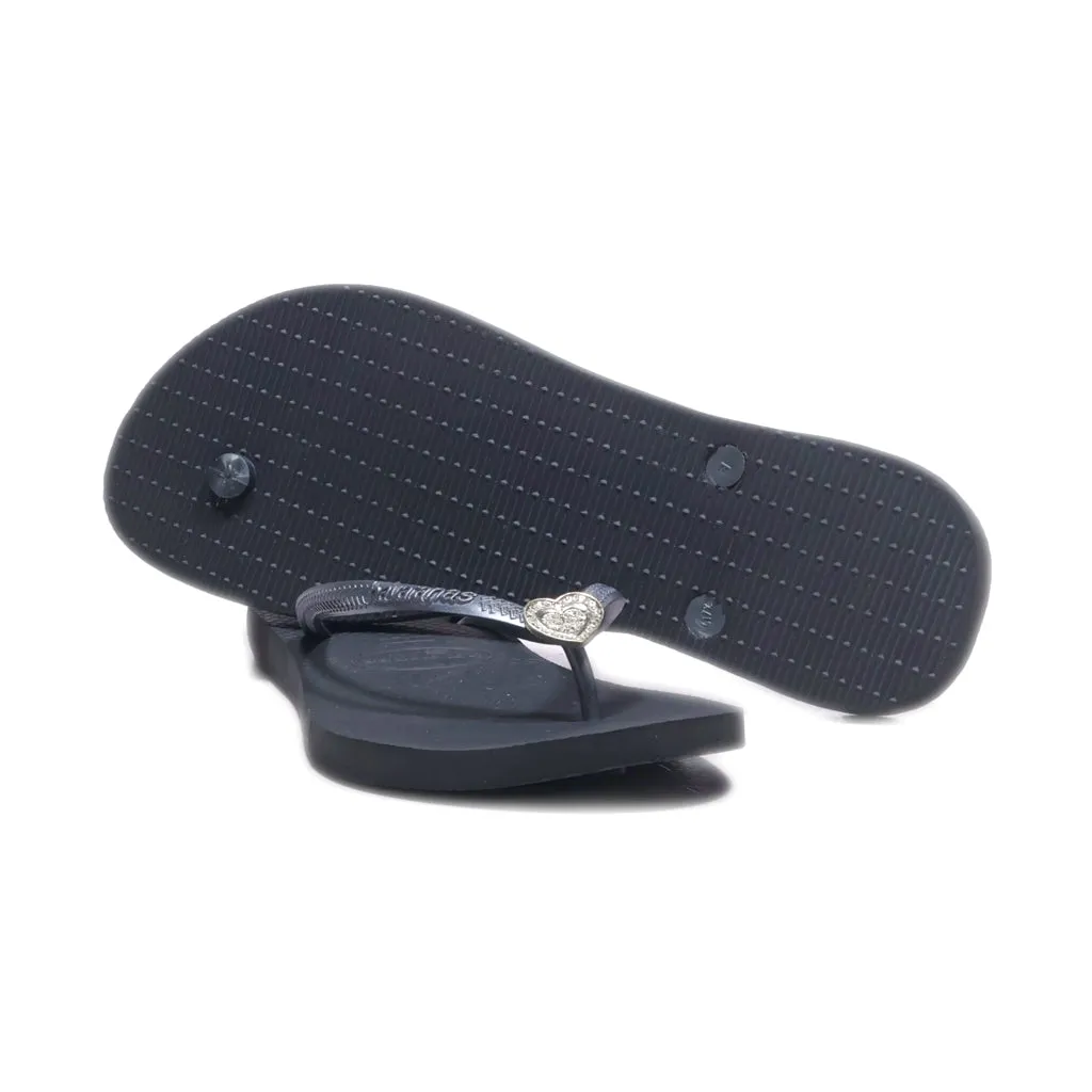 Havaianas Slim Slippers Eva Black Colour For Women