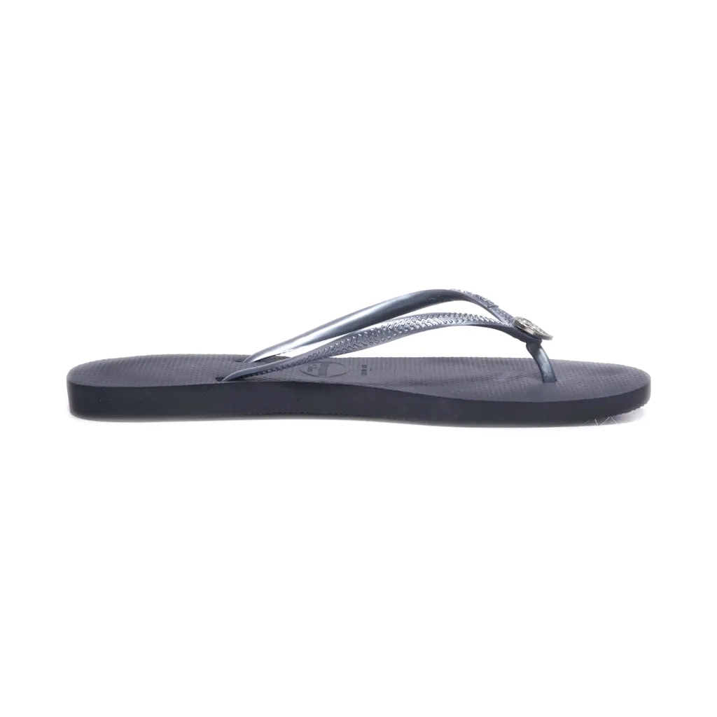Havaianas Slim Slippers Eva Black Colour For Women