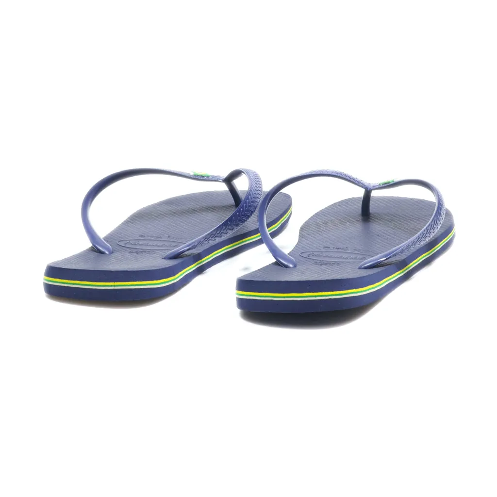 Havaianas Slippers Eva Blue Colour For Men