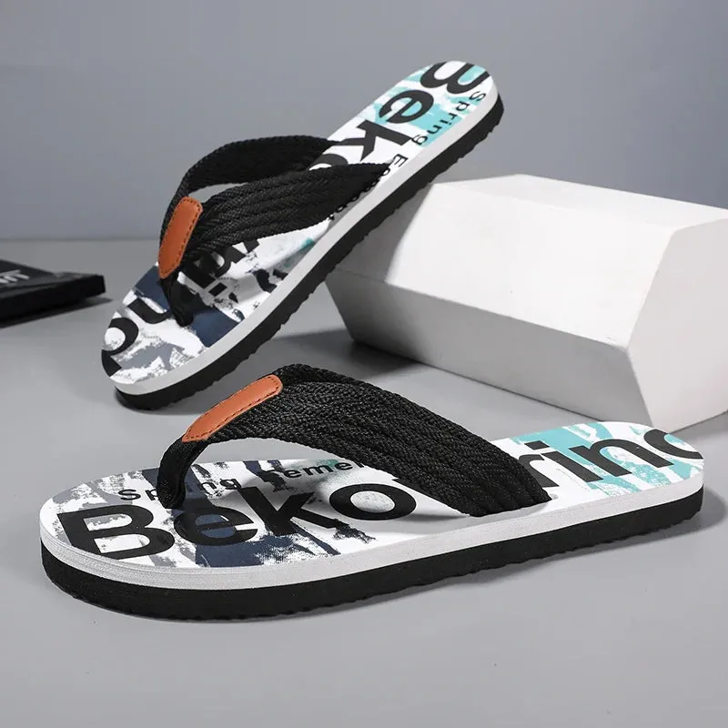 Hnzxzm New Cool Youth Flip Flops Casual Men Swimming Water Sandals Comfortable Mens Popular Seaside Water Slippers Water Slides