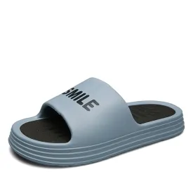 Hnzxzm New Men's Slippers Summer Casual Sports Platform Non-Slip Beach Pool Shoes Home Slippers for Indoor Outdoor Slide Sandal